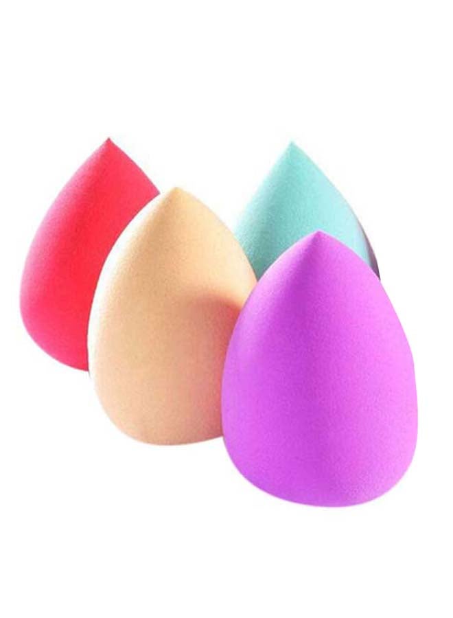 L'CHEAR 6-Piece Makeup Sponge Set Red/Purple/Beige - Image 2