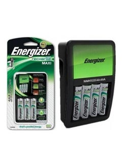 Energizer Maxi Battery Charger + Aa Batteries Muliticolor 
