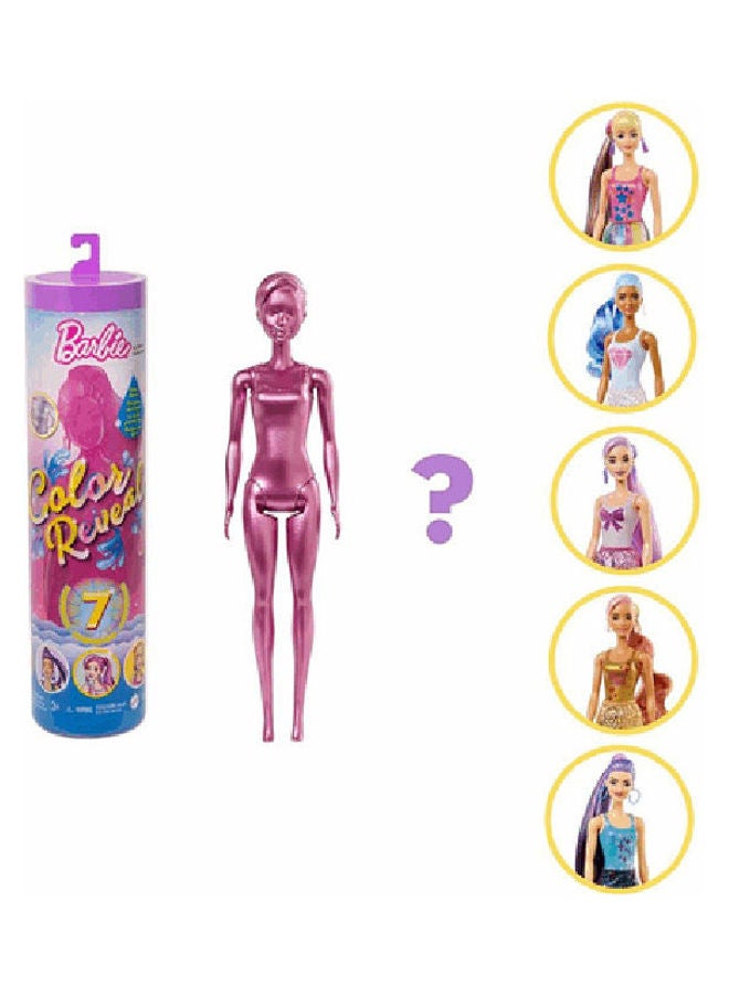 Mattel Games Barbie Color Reveal Asst (5) - Shimmer Series