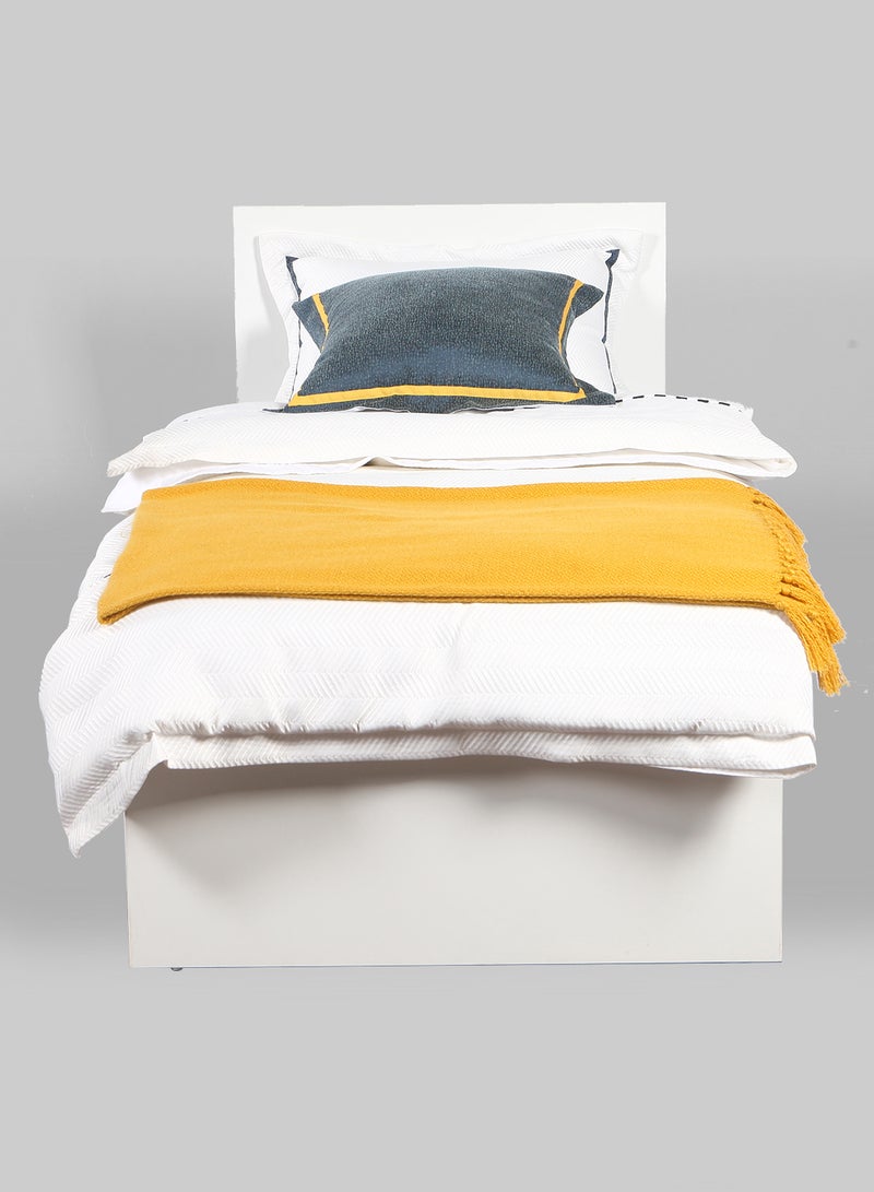 Switch - Headboard For Single Size Bed - Modern Home - white 934*2060*950mm - Image 1