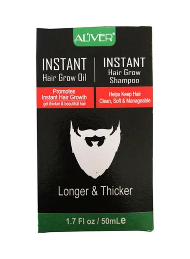 Instant Hair Grow Oil &  Shampoo 50ml