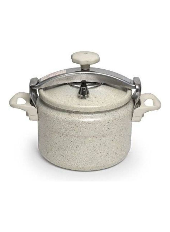Alsaif Gallery Granite Pressure Cooker Beige 7Liters 