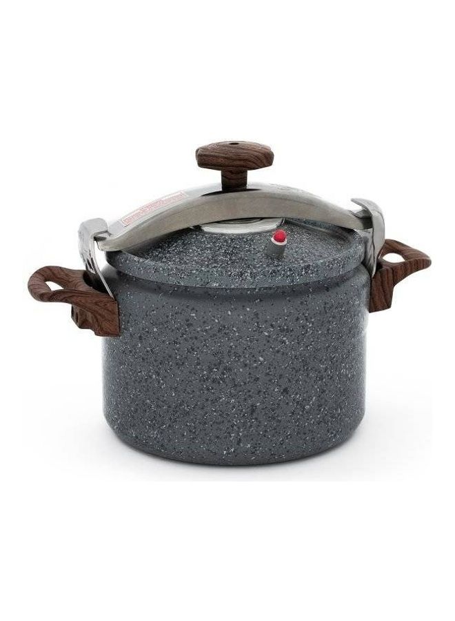 Alsaif Gallery Granite Pressure Cooker Grey 7Liters  - Image 1
