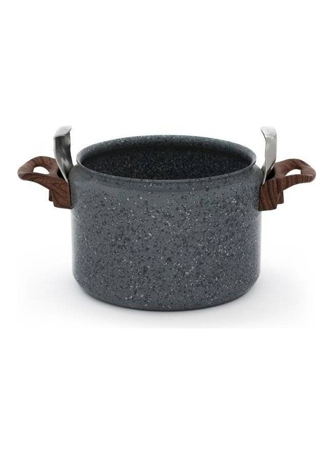 Alsaif Gallery Granite Pressure Cooker Grey 7Liters  - Image 2