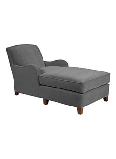 Two Armrests And Elegant Design Chaise Lounge Grey 170x90x75cm - v1635072586/N51545050A_2