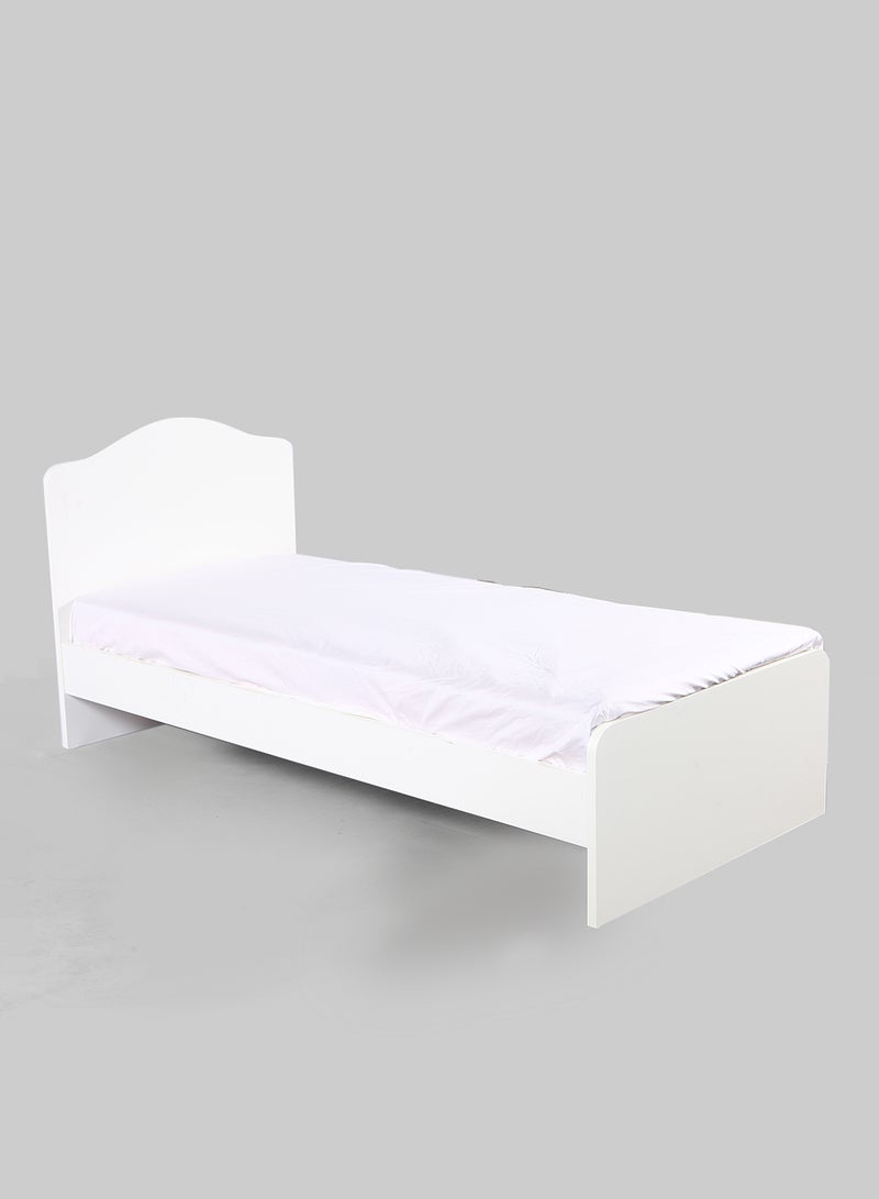 Switch - Bed Frame - Single Size Bed - Annika Collection -  Modern Home - White 970*2060*980mm - Image 1