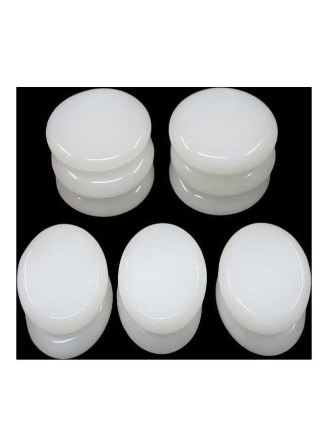 AR Set Of 12 Round & Oval Shape Massage Stones  - Image 3