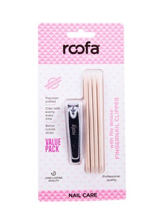 roofa Fingernail Clipper+4Sticks /041Nc Silver 0.02grams 
