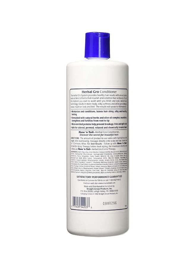 Mane 'n Tail Herbal Gro Conditioner 800ml  - Image 2