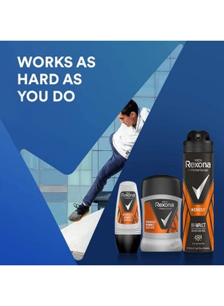 Workout Anti-perspirant Deodorant Spray For Men, 150ml - view 4