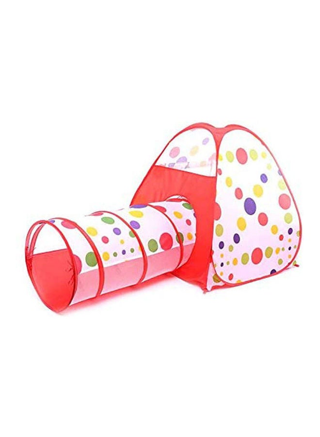 Generic Children'S Tent Tunnel Ball Pool Three-Piece Game House Three-In-One Portable Folding Indoor Baby Tent Gift For Baby 47.2 x 36.2 x 5.2cm  - Image 2