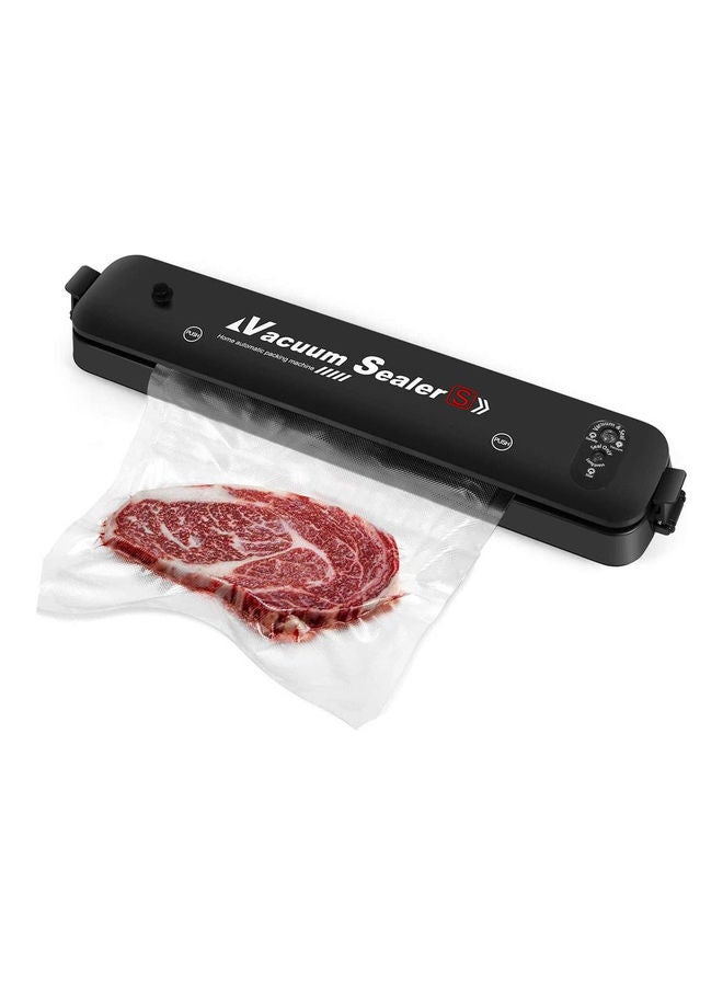 Toshionics - Automatic Electric Vacuum Sealer Machine With Sealing Bag Black/White 35x4x7.5cm - Image 1