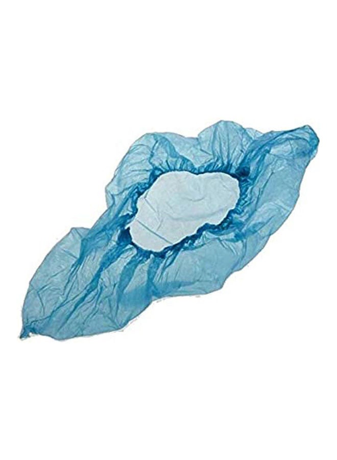 Per4mer 100 Pcs Disposable Plastic Shoe Covers Carpet Cleaning Overshoe 