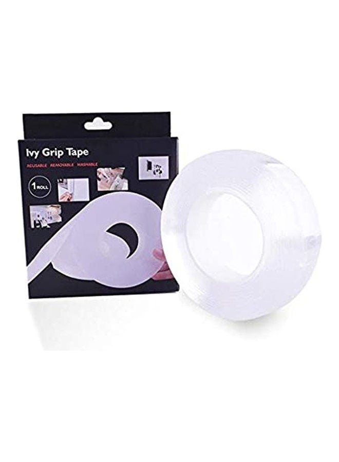 Ivy Double face washable White 5meter 