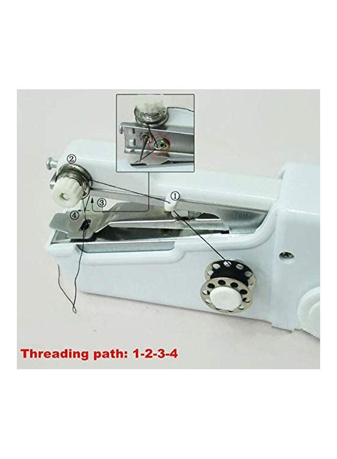 Sewing Machine Small Sized Portable Easy To Use White - Image 3
