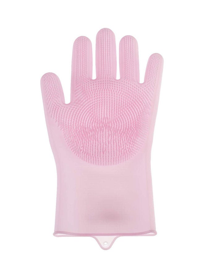 Silicon Oven Gloves Set   2 Pieces Pink  - Image 2