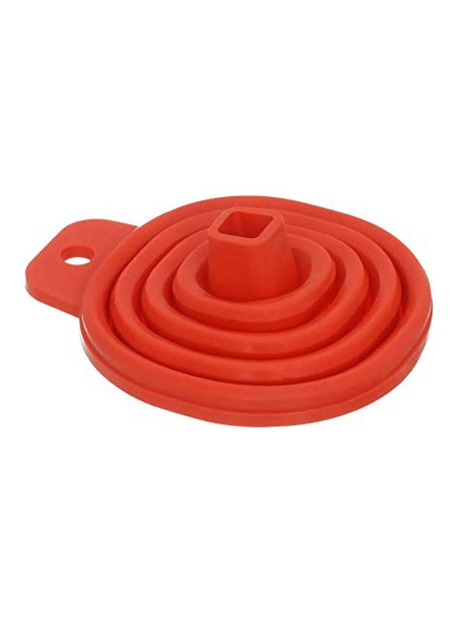 Qingfeng  Silicon Funnel Red 8x9cm