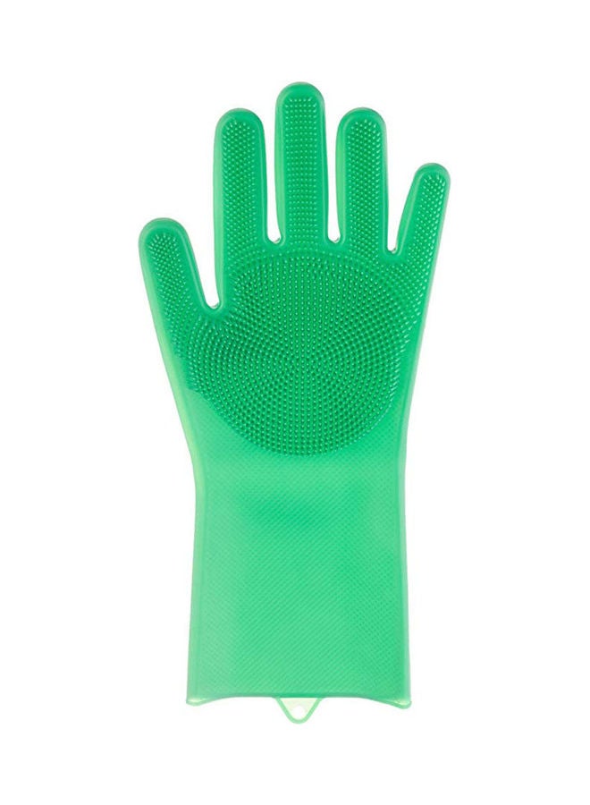MT Kitchen Silicone Cleaning Gloves Green