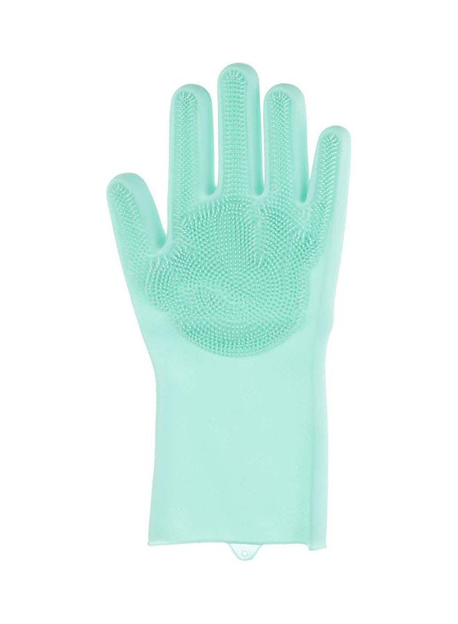 MT Kitchen Silicone Cleaning Gloves Green