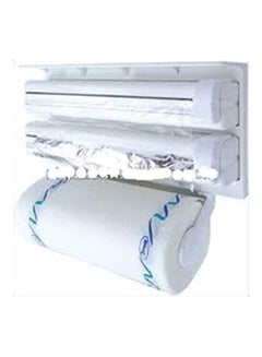 Generic Kitchen Triple Roll Holder White 