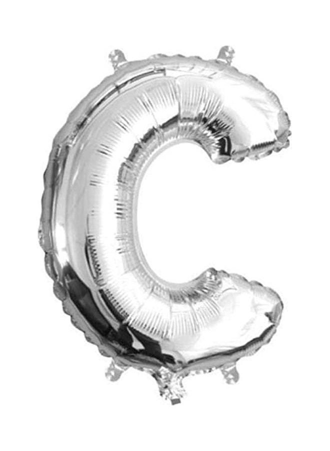 C Letter Alphabet Foil Balloons Party Supplies 