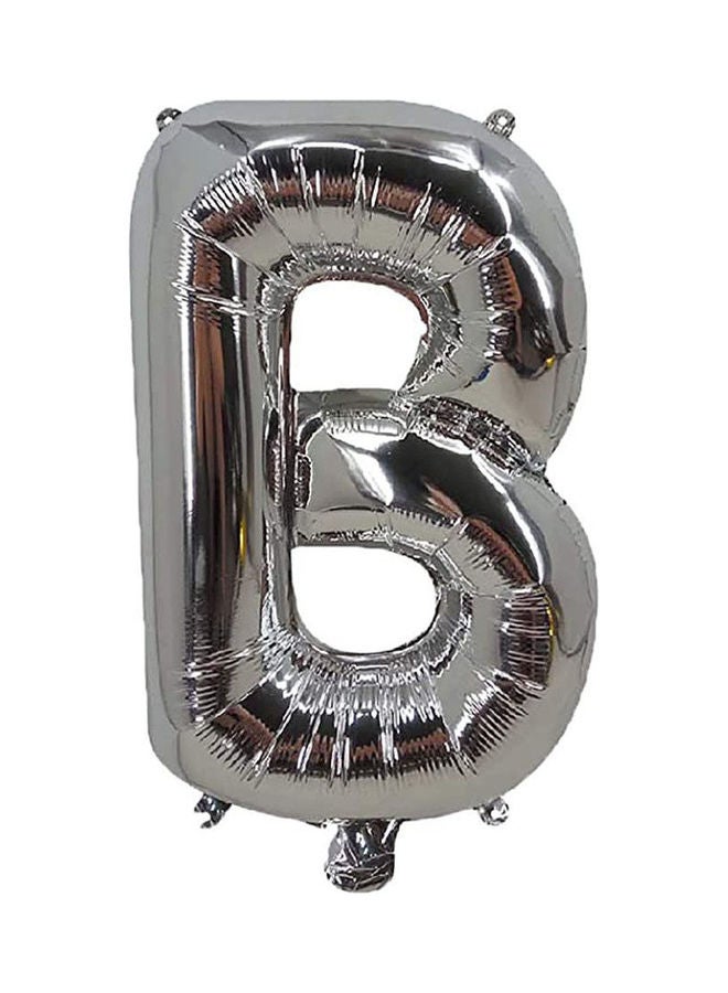 Party Time B Letter Foil Balloon
