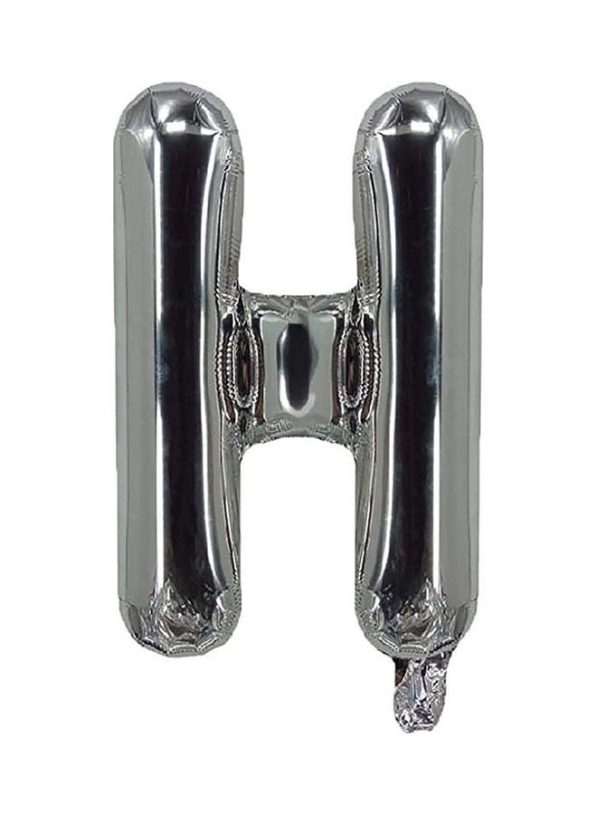 Party Time Party Time H Letter Foil Balloon 