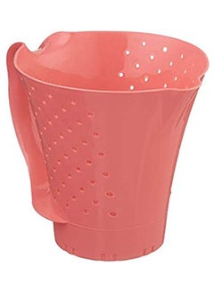 Agfa Jug-Shaped Plastic Rice Strainer Pink  - Image 1
