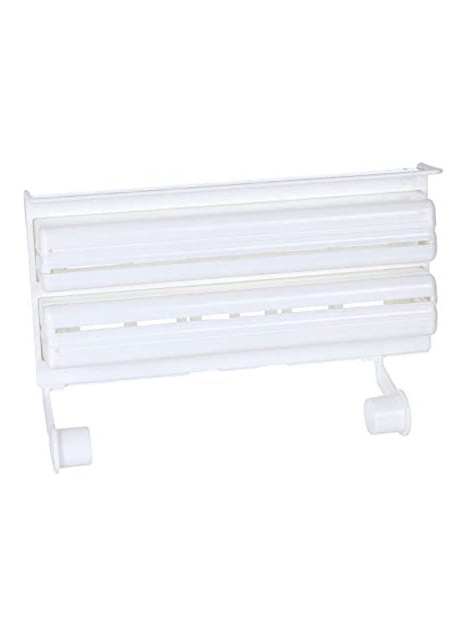 Agfa Triple Holder for Tissues, Aluminum Foil and Plastic Wrap White - Image 1