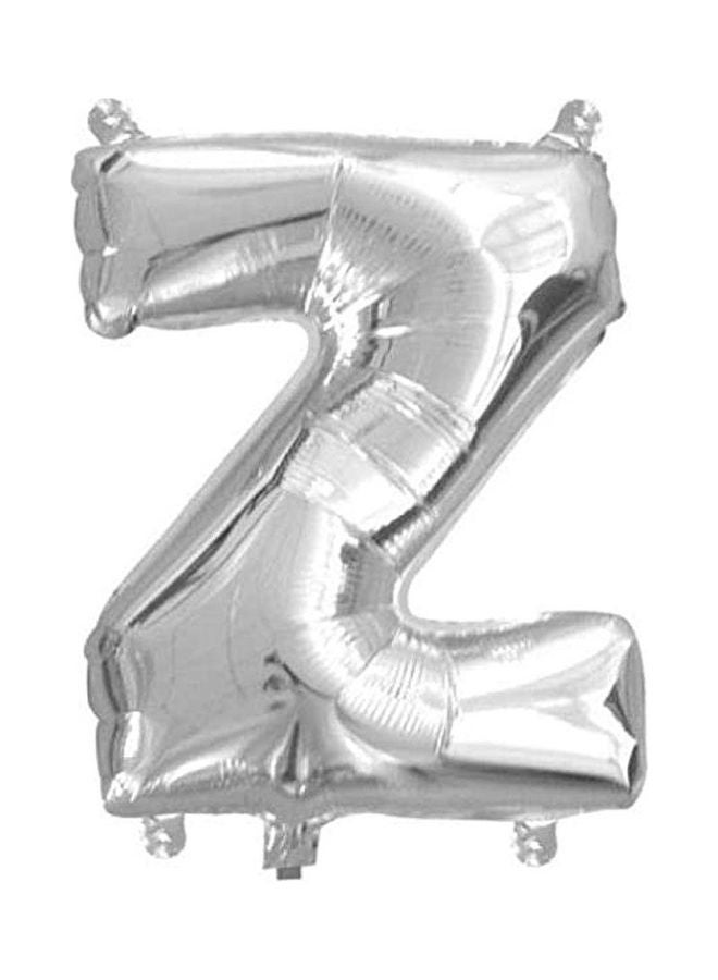 Z  Letter Alphabet Foil Balloons Party Supplies