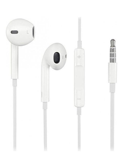 Earphone Wired , Aux Output With Noise Isolation For iPhone White