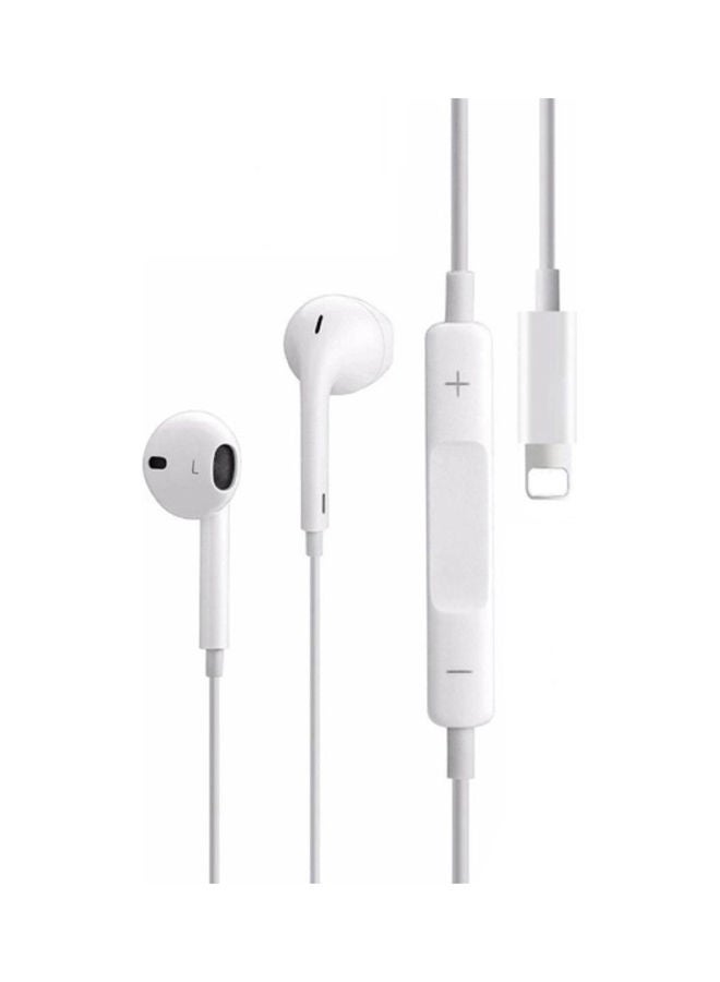 Black Tiger - Earphone Wired With Mic , For iPhone White - Image 1