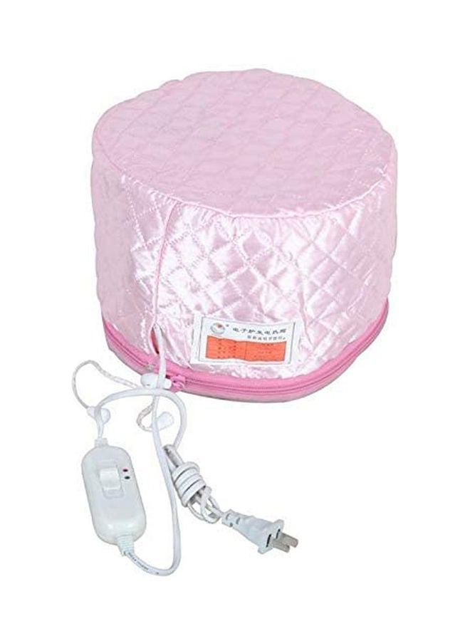 Generic Pink Hair Thermal Treatment Beauty Steamer Spa Cap Hair Care Nourishing Pink - Image 2