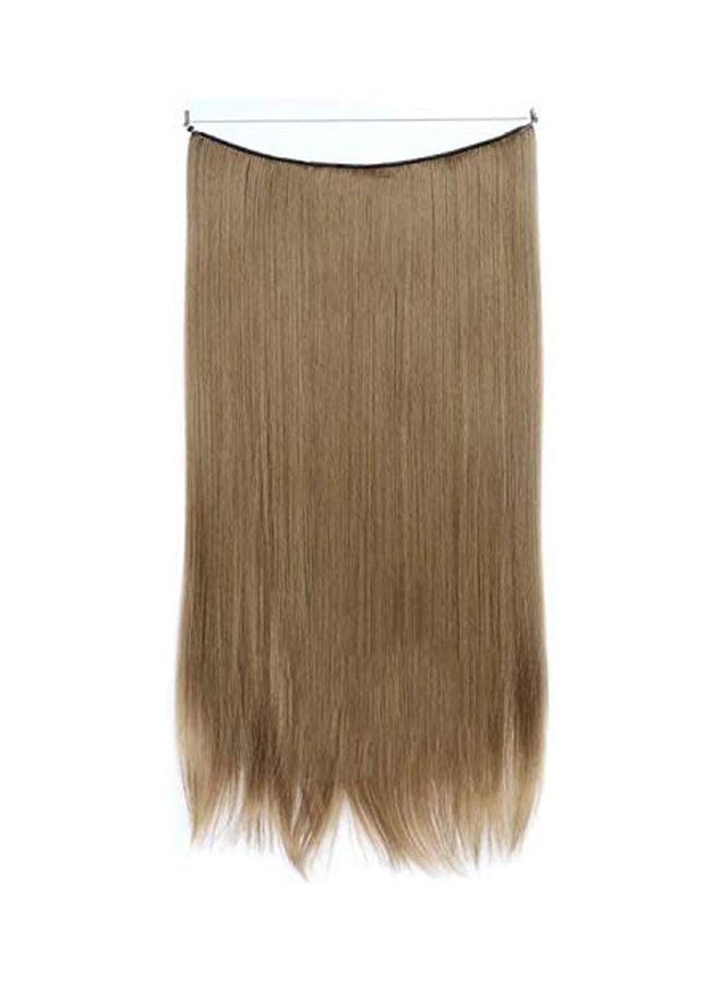 Generic Long Hair Straight Hair Cord Hair Extension Light Brown
