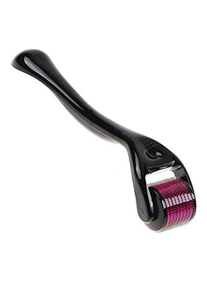 نظام علاجي ببكرة دوارة وإبر دقيقة للبشرة أسود