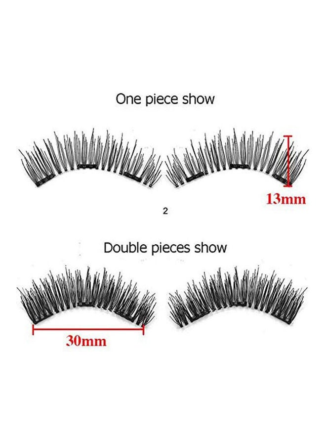Generic Magnetic Full Eye Lashes Black  - Image 2