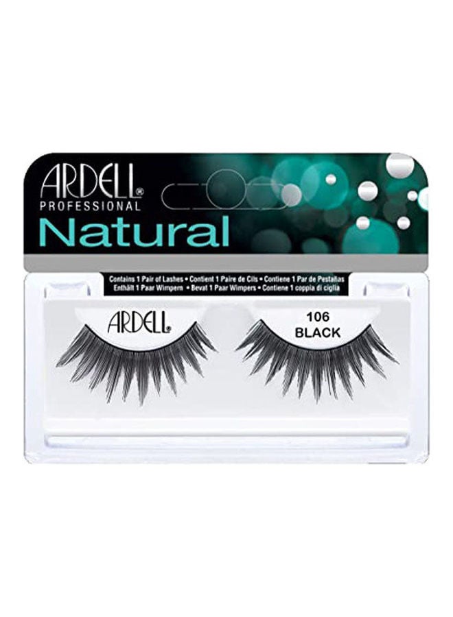 ARDELL Prof Natural Eye Lash 106 65086 Black 