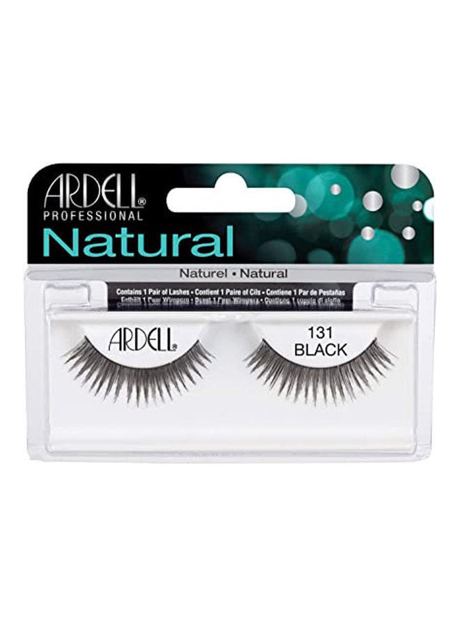 ARDELL Prof Natural Eye Lashes 131 -  65006 Black 