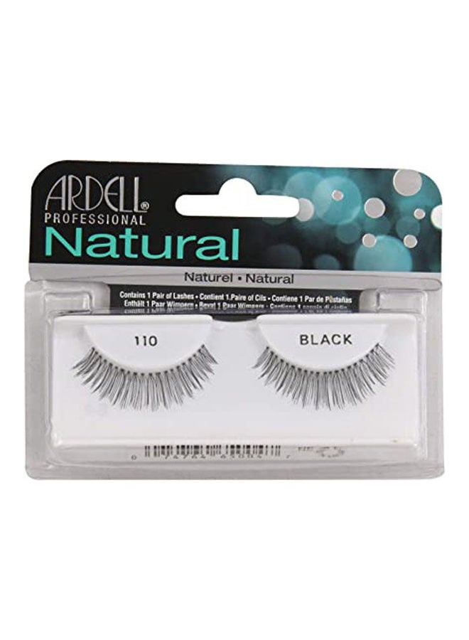 ARDELL Natural Strip Lashes, 1 Pair - 110 Black 