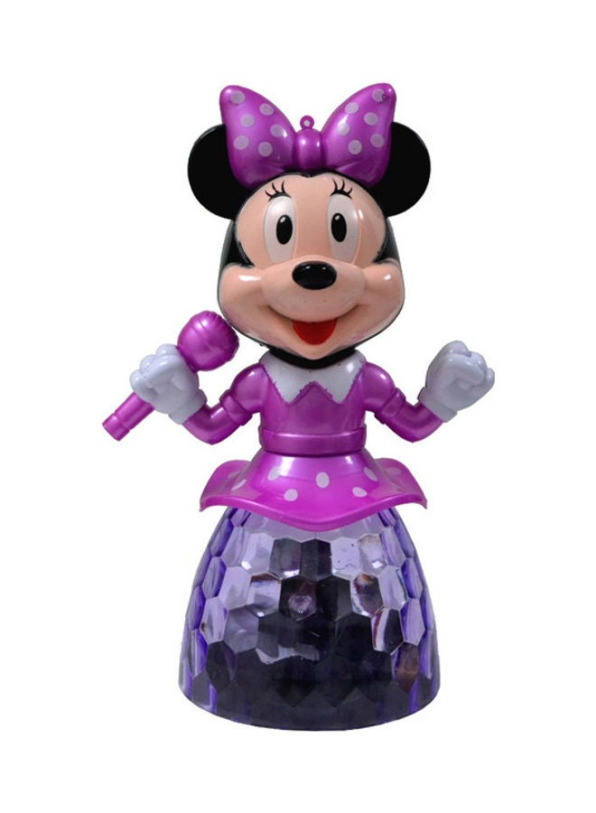 Toyland Minnie 3D Light Function Rotating Toy 17cm - Image 1