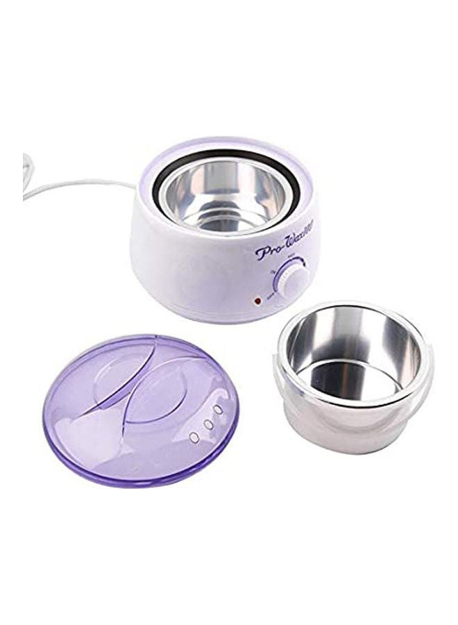 Generic Salon Spa Hair Removal Hot Wax Warmer Heater Machine Pot Depilatory Paraffin White  - Image 1