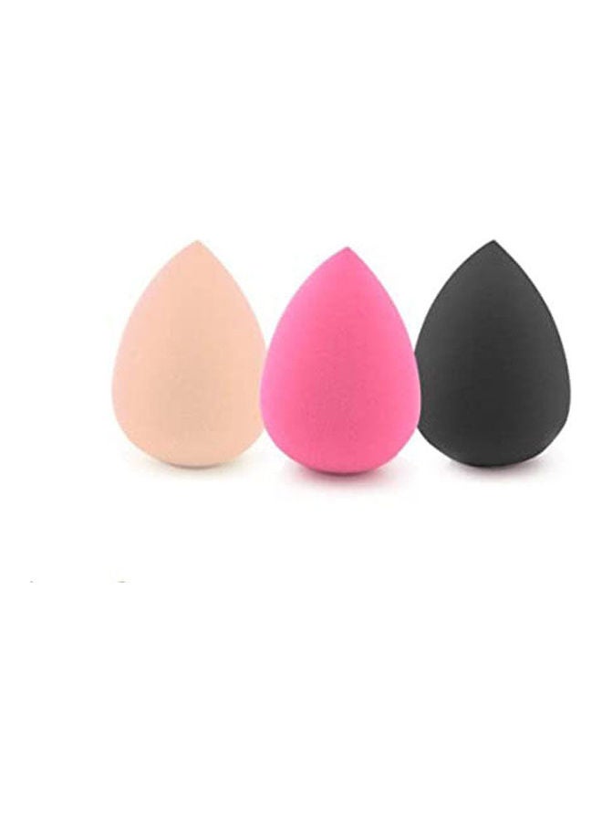 SaraHB 3 Piece Non Latex Beauty Make Up Blender Sponges Multicolour