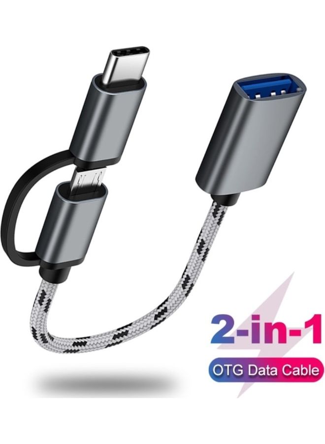 بلاك تايجر محول من النوع C، مايكرو USB مع منفذ USB  - Image 3
