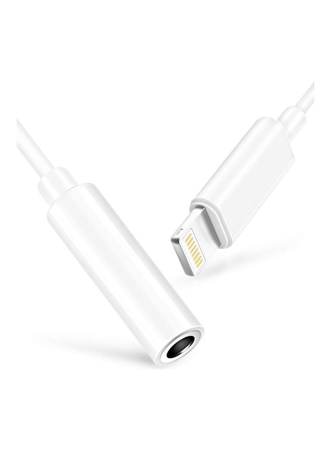 بلاك تايجر محول ايفون بمنفذ اوكس لسماعة الراس أبيض - Image 4