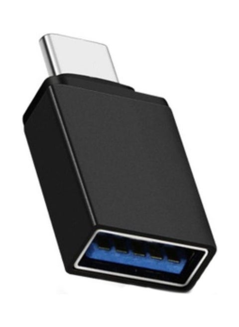 Adapter Type-C Link, With Usb Port Black