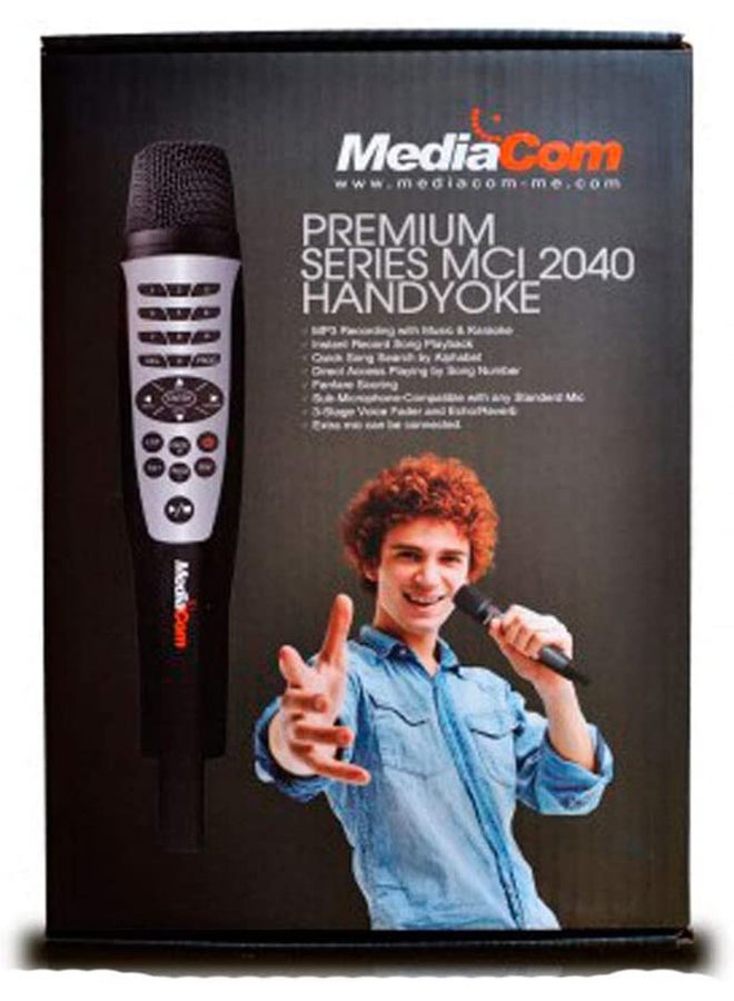 MediaCom - Handheld Karaoke Player 2040+ Black - Image 1
