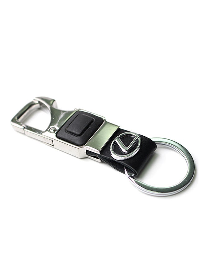 AFGT Lexus Logo Keychain With Carabiner Hook 
