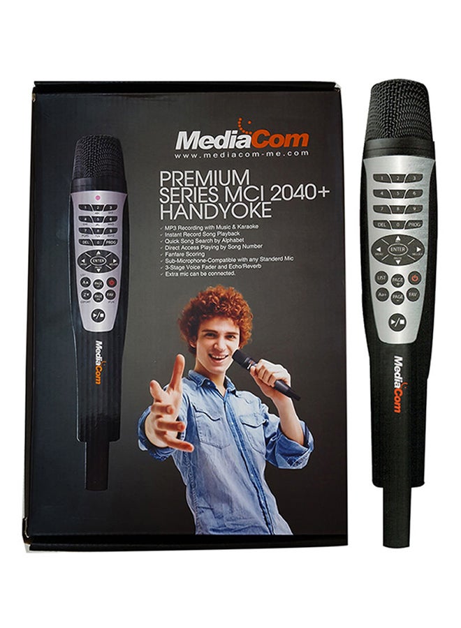 MediaCom - Handheld Karaoke Player 2040+ Black - Image 1