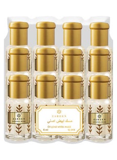 ZAREEN 12-Piece Original White Musk Perfume Oil 12x6ml  - Image 1