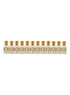 ZAREEN 12-Piece Original White Musk Perfume Oil 12x6ml  - Image 2